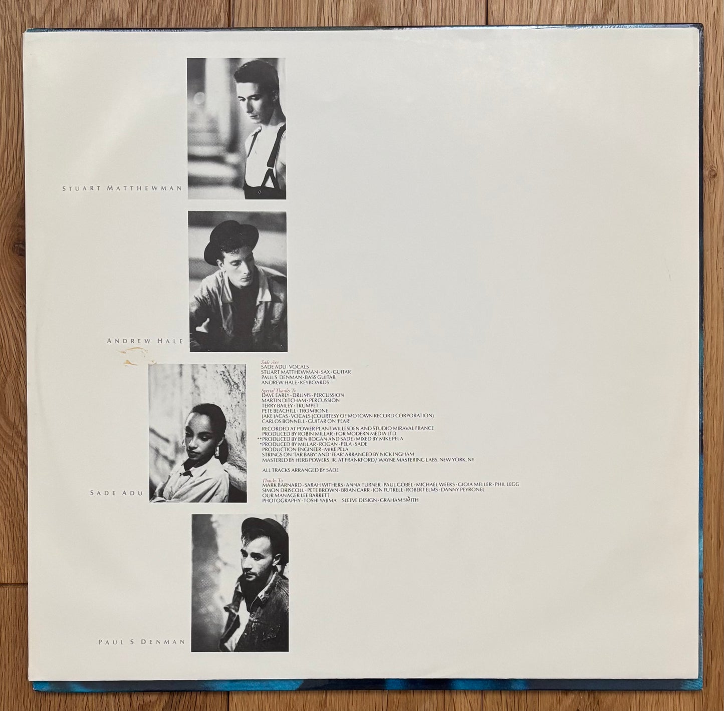 Sade “Promise” (1985) US Press