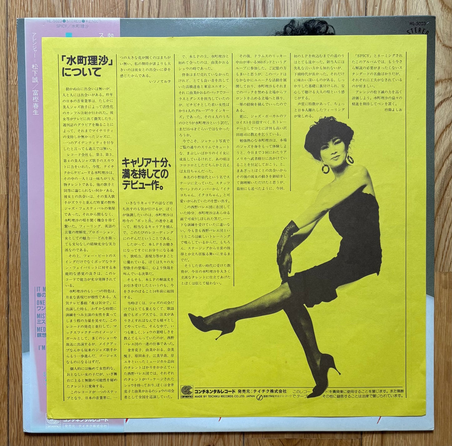 Risa Mizumachi "Spicy" (1983)