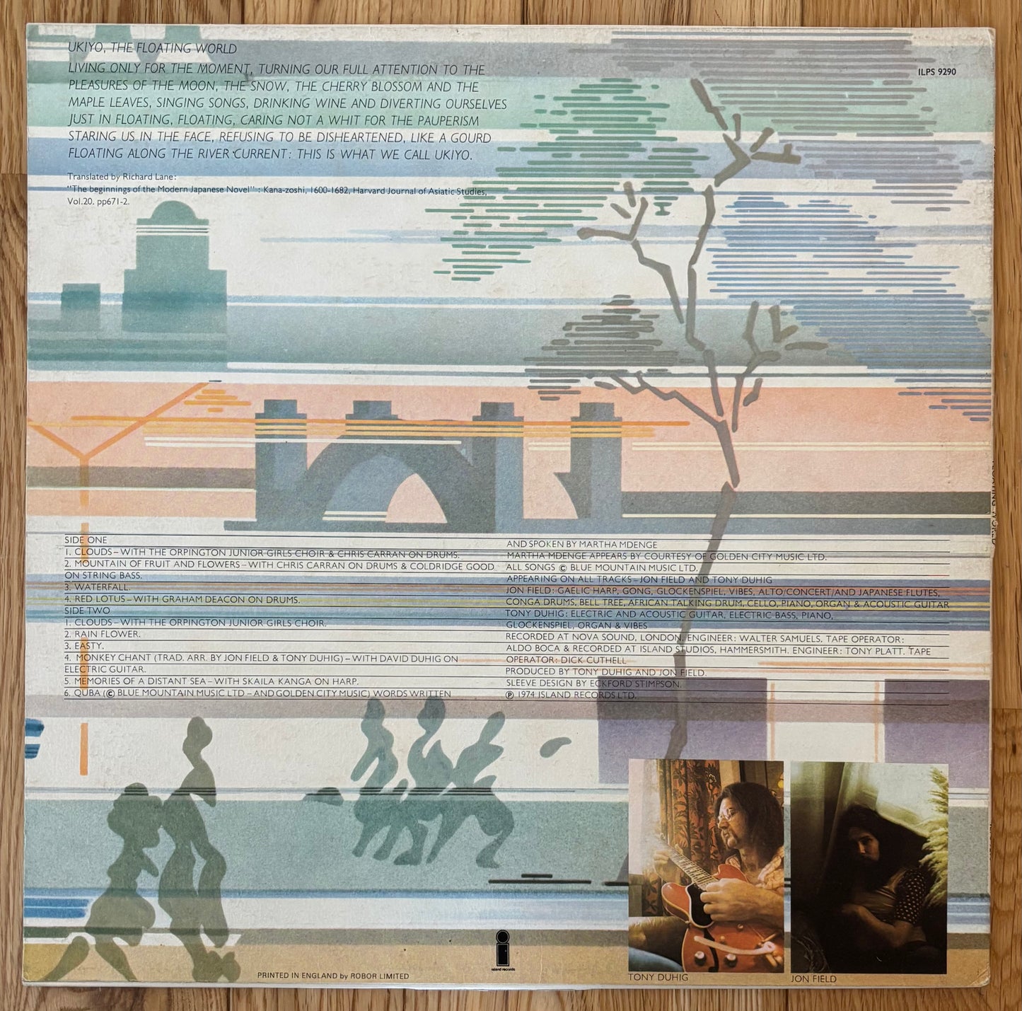 Jade Warrior "Floating World" (1974) UK Press