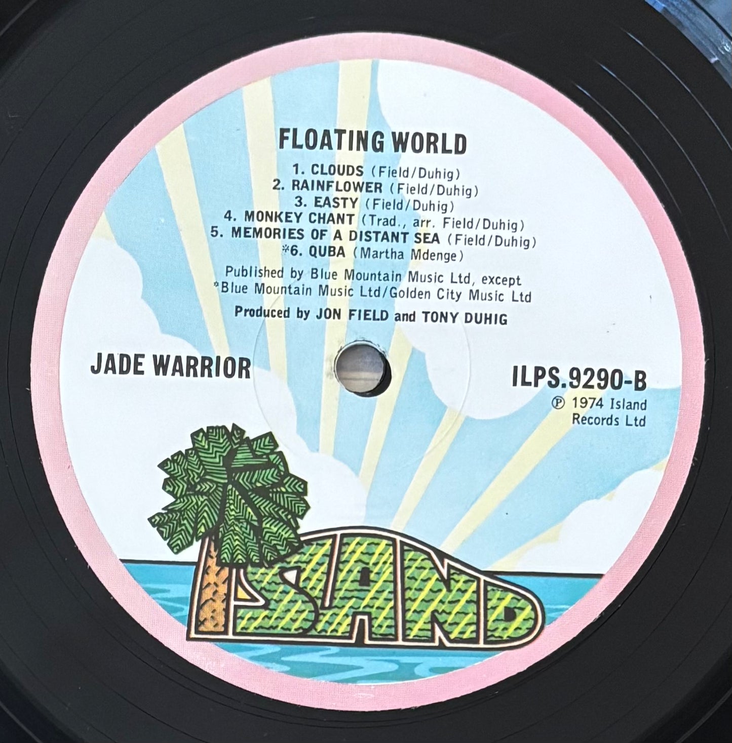 Jade Warrior "Floating World" (1974) UK Press