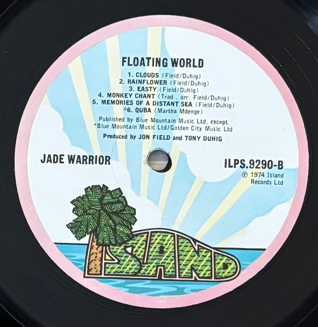 Jade Warrior "Floating World" (1974) UK Press