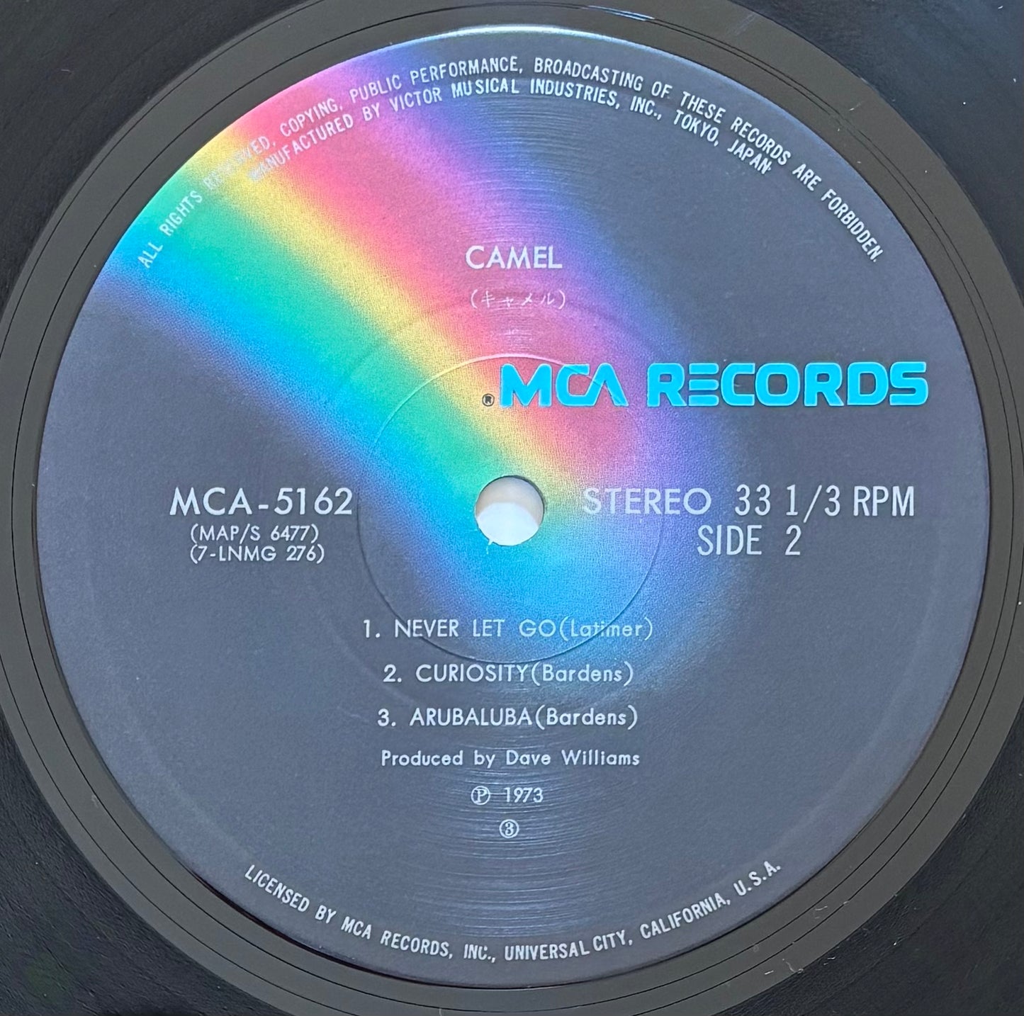 Camel "Camel" (1973) Japanese Press