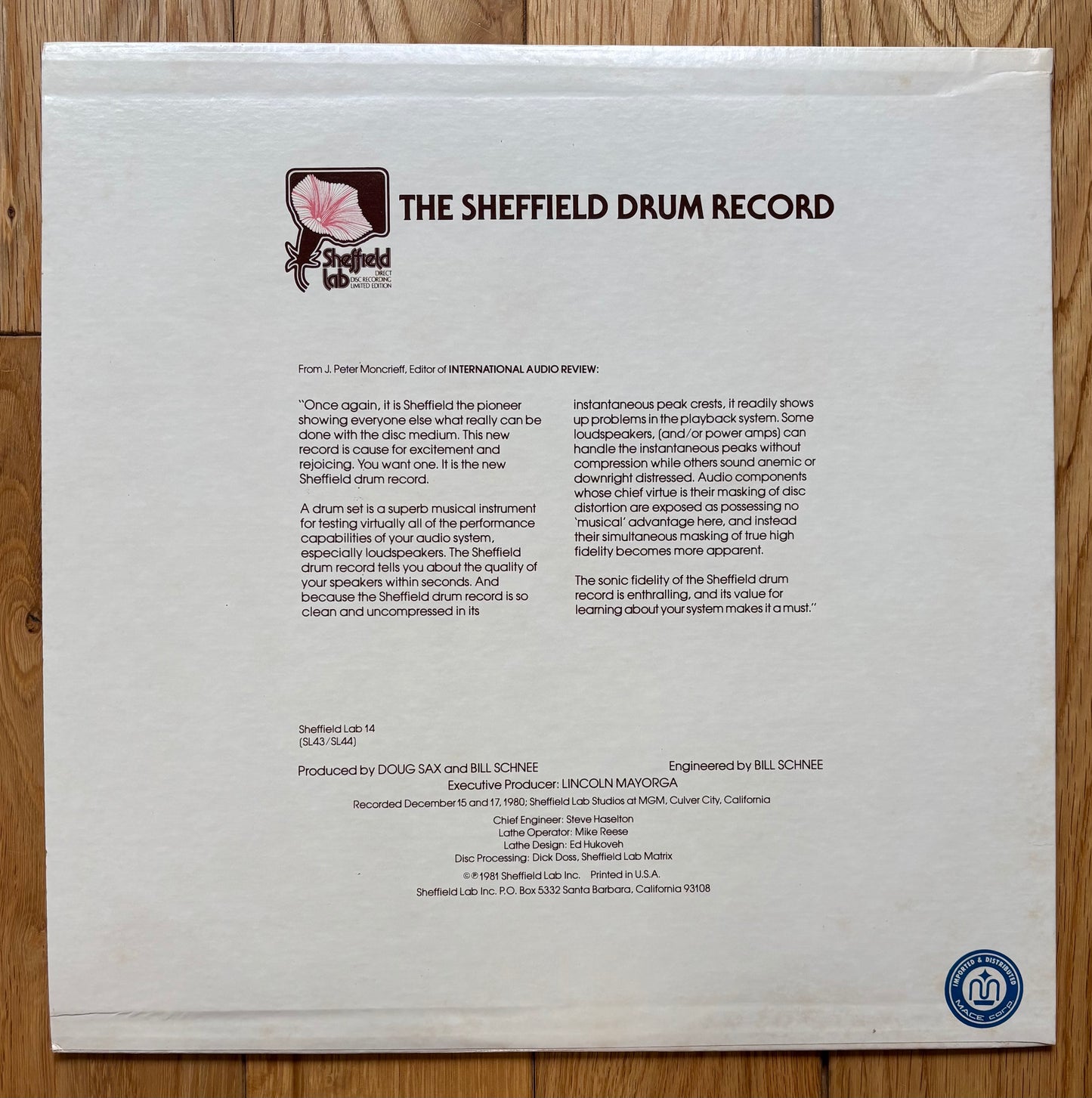 Jim Keltner & Ron Tutt “The Sheffield Drum Record” (1981)