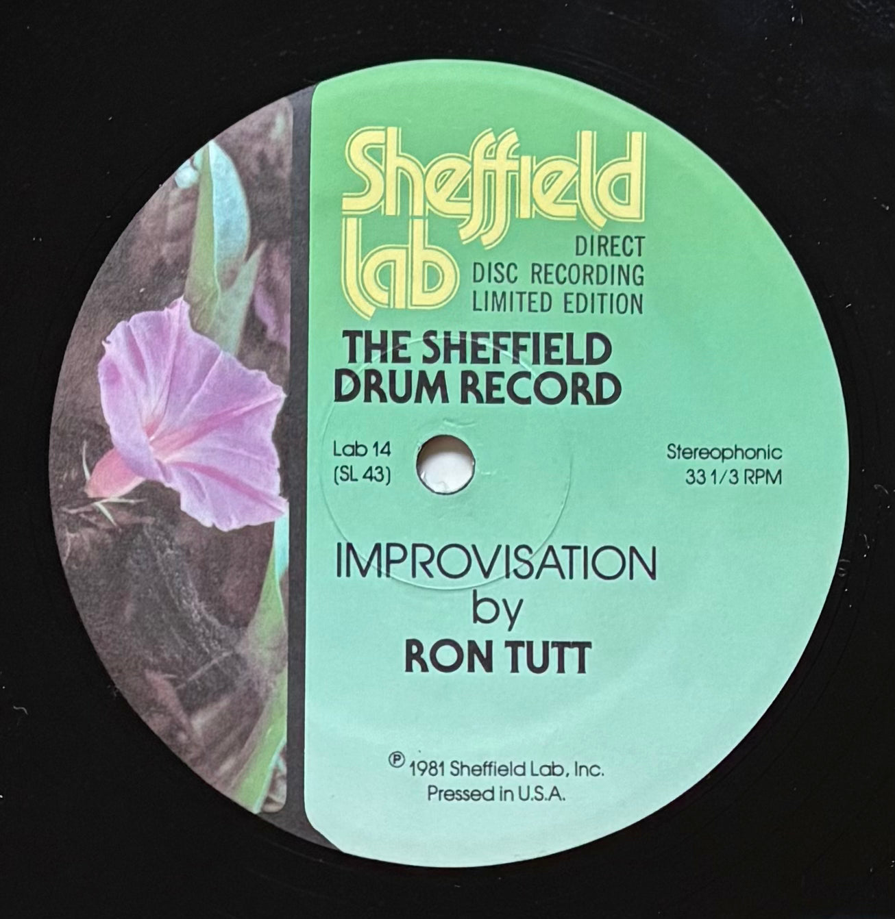 Jim Keltner & Ron Tutt “The Sheffield Drum Record” (1981)