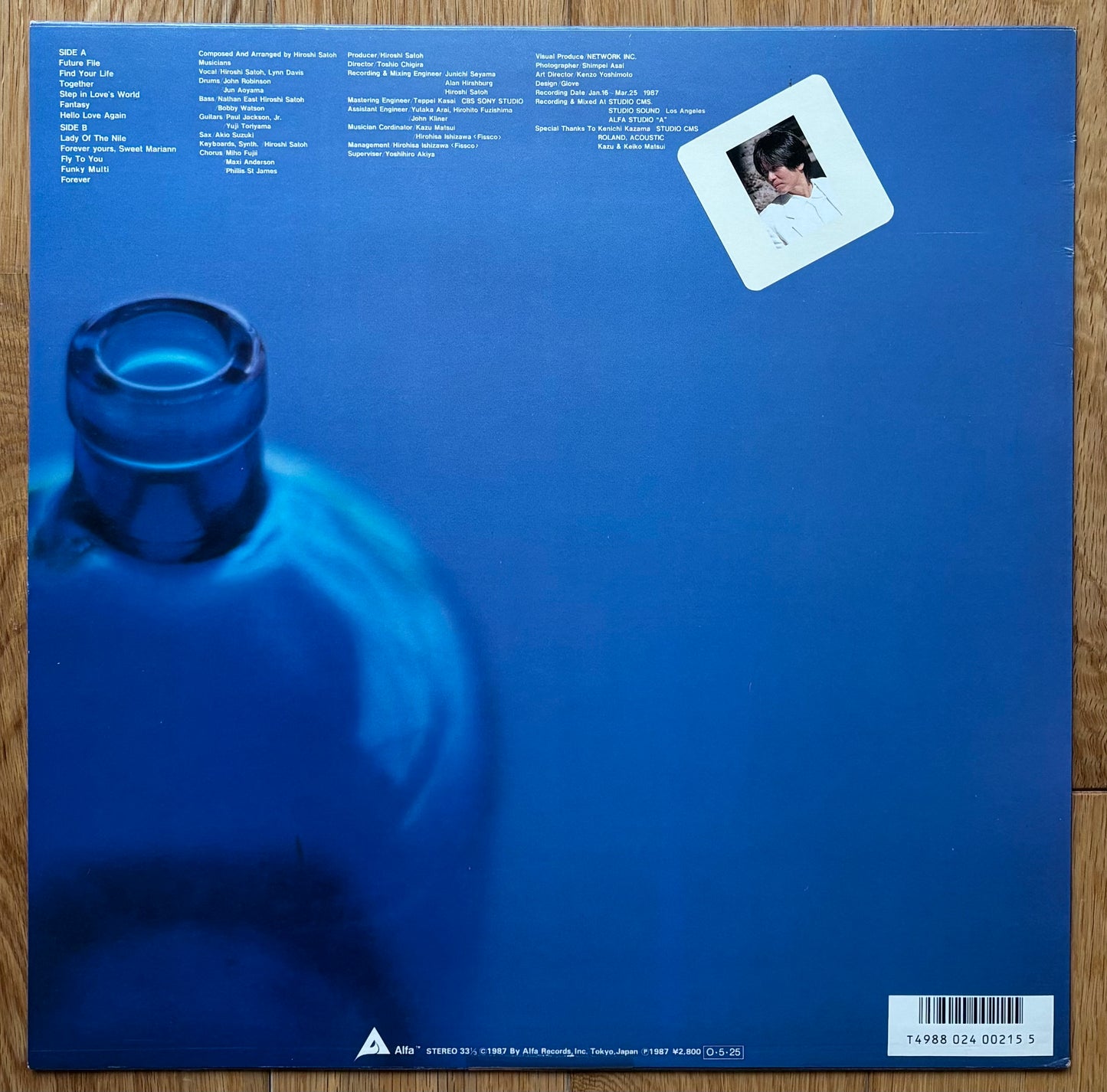 Hiroshi Sato “Future File” (1987) First Press