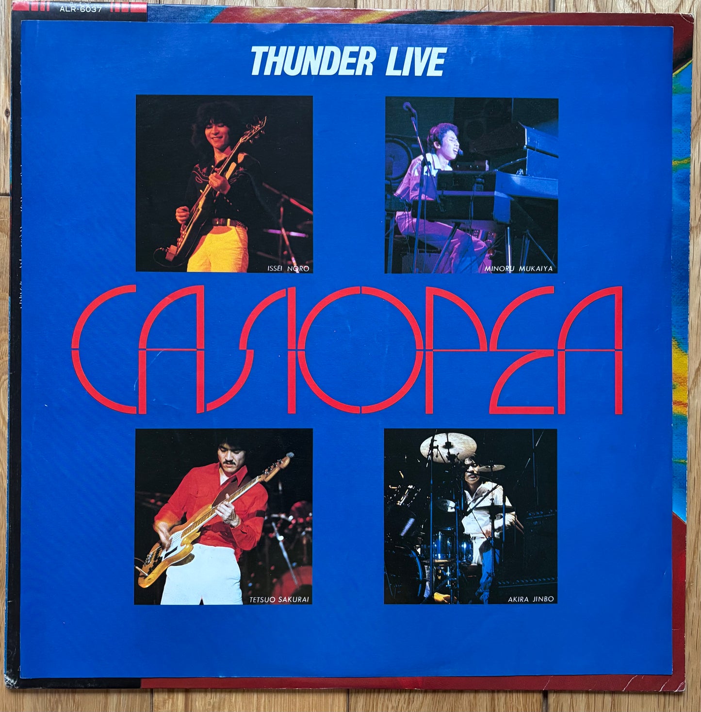 Casiopea “Thunder Live” (1980) First Press Original Cover