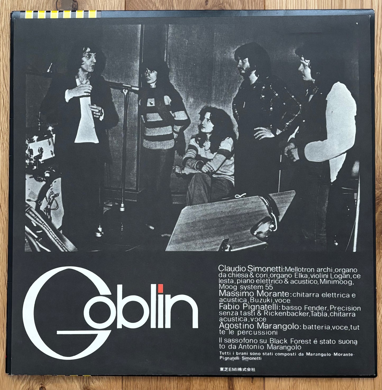 Goblin "Suspiria" (1977) Japanese Press