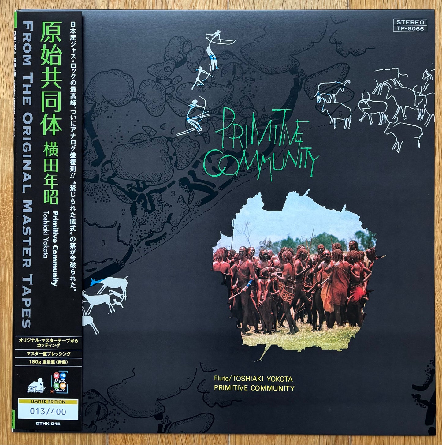 Toshiaki Yokota “Primitive Community” (2013 Reissue) Numbered 013 / 400 ~ Red Vinyl