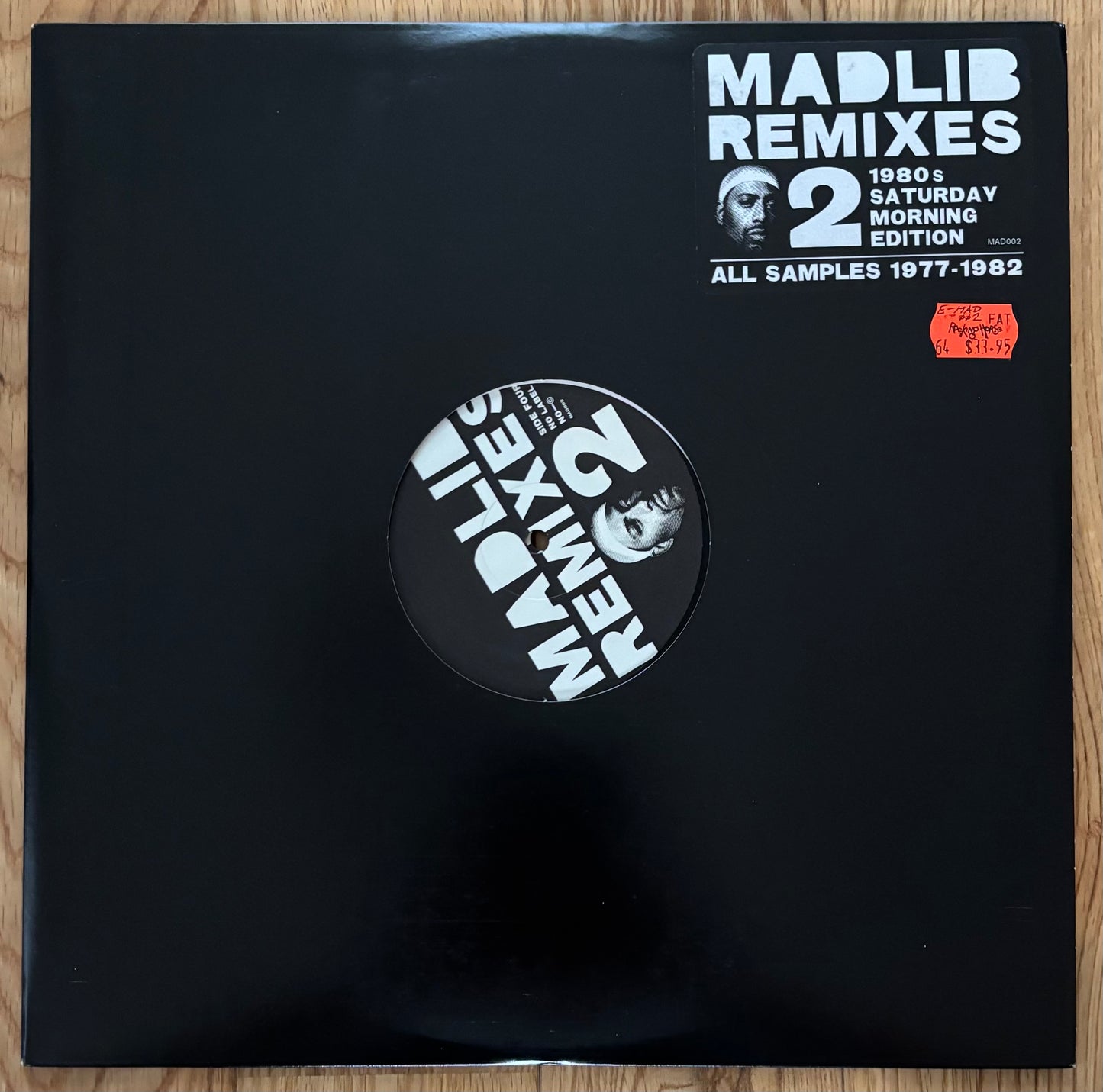 Madlib – Madlib Remixes 2 - 1980s Saturday Morning Edition (2004) 2 x LP