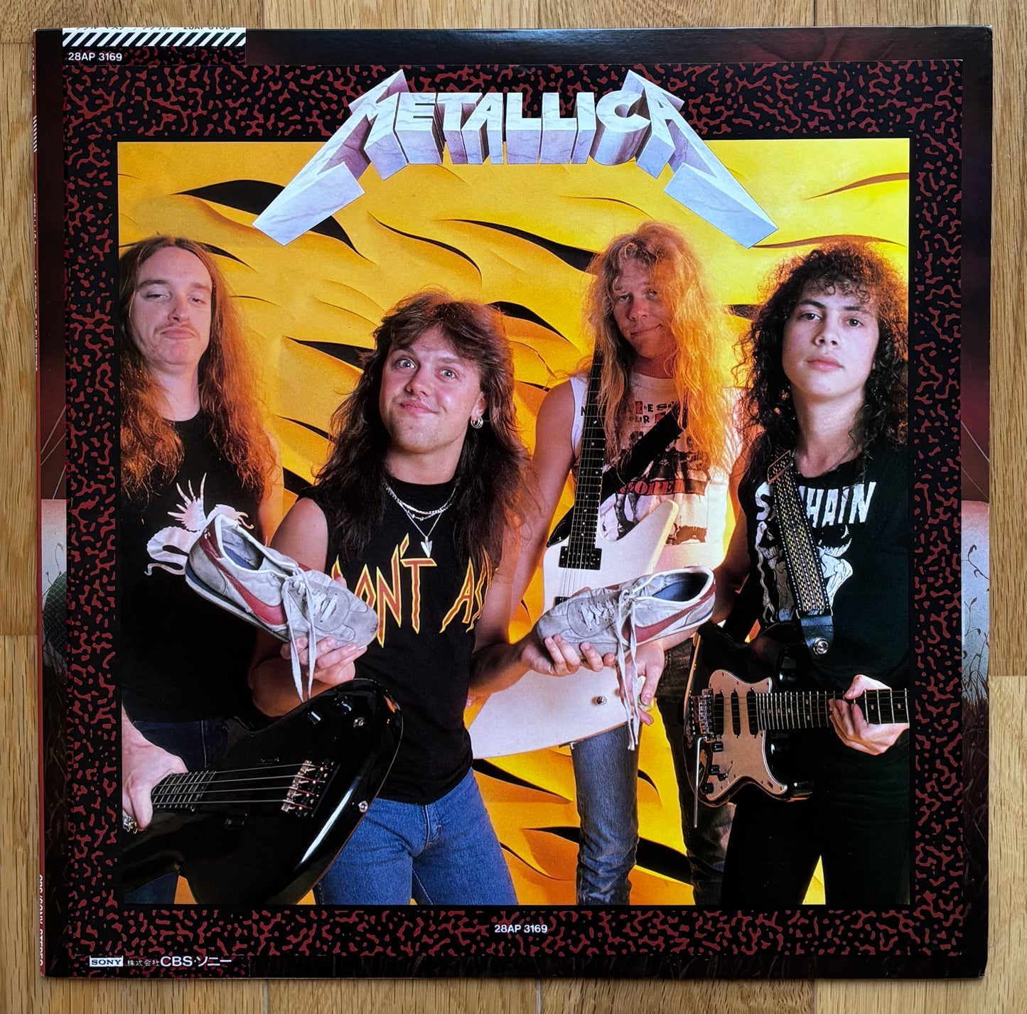 Metallica "Master Of Puppets" (1986) Japanese Press
