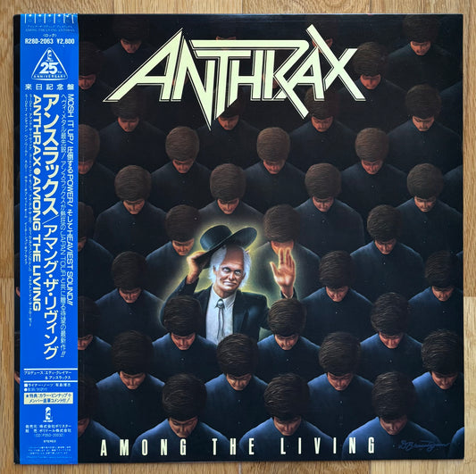 Anthrax "Among The Living" (1987) Japanese Press