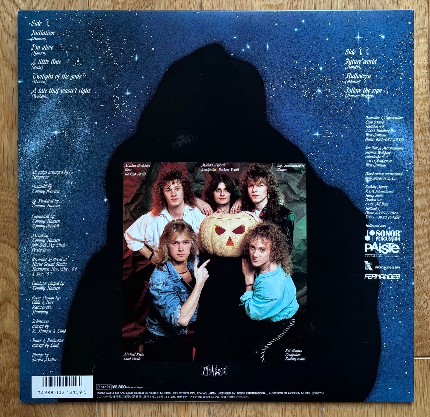 Helloween "Keeper Of The Seven Keys ~ Part I (1987) Japanese press