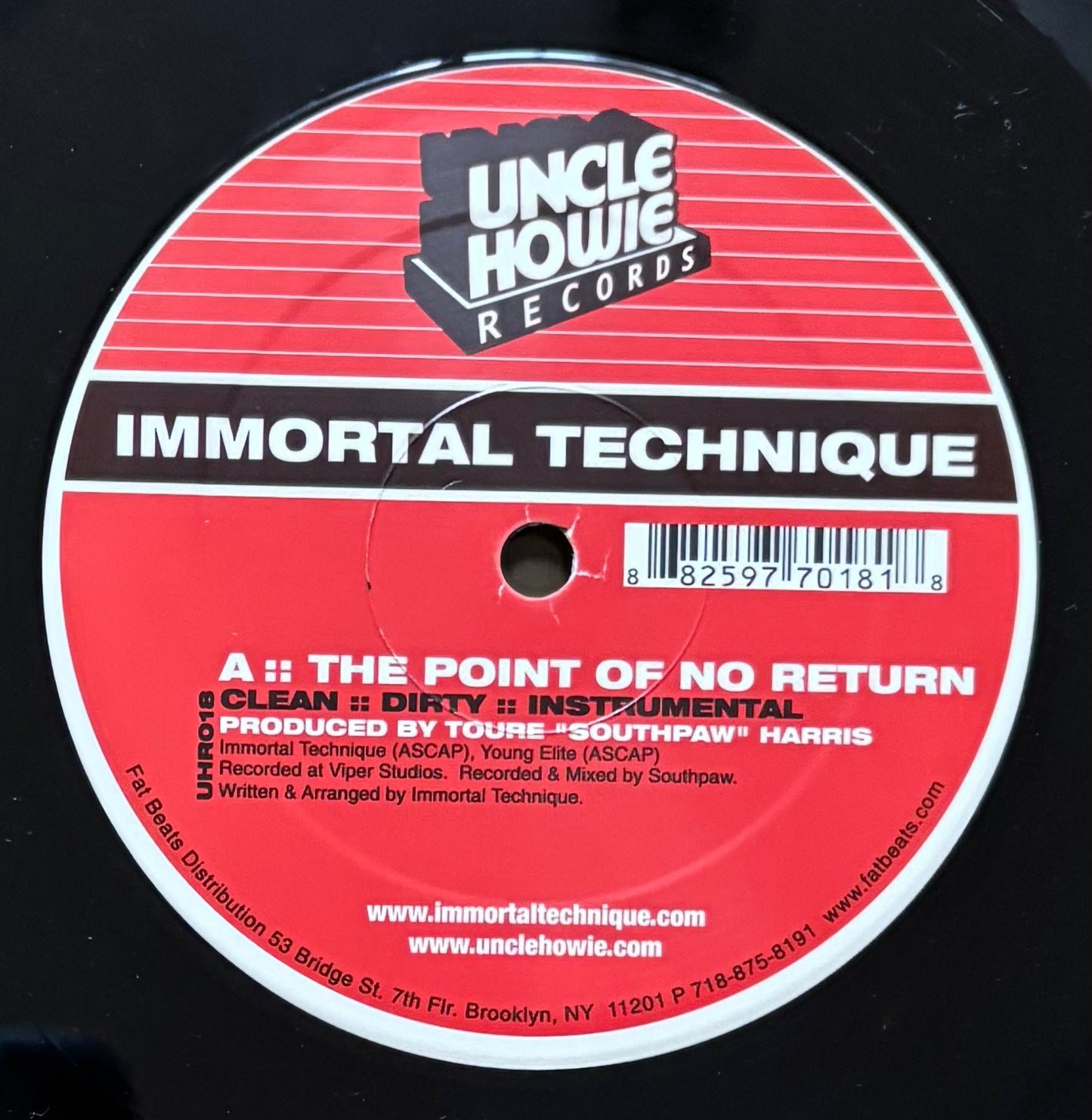 Immortal Technique – The Point Of No Return / Internally Bleeding / Caught In A Hustle (2004)