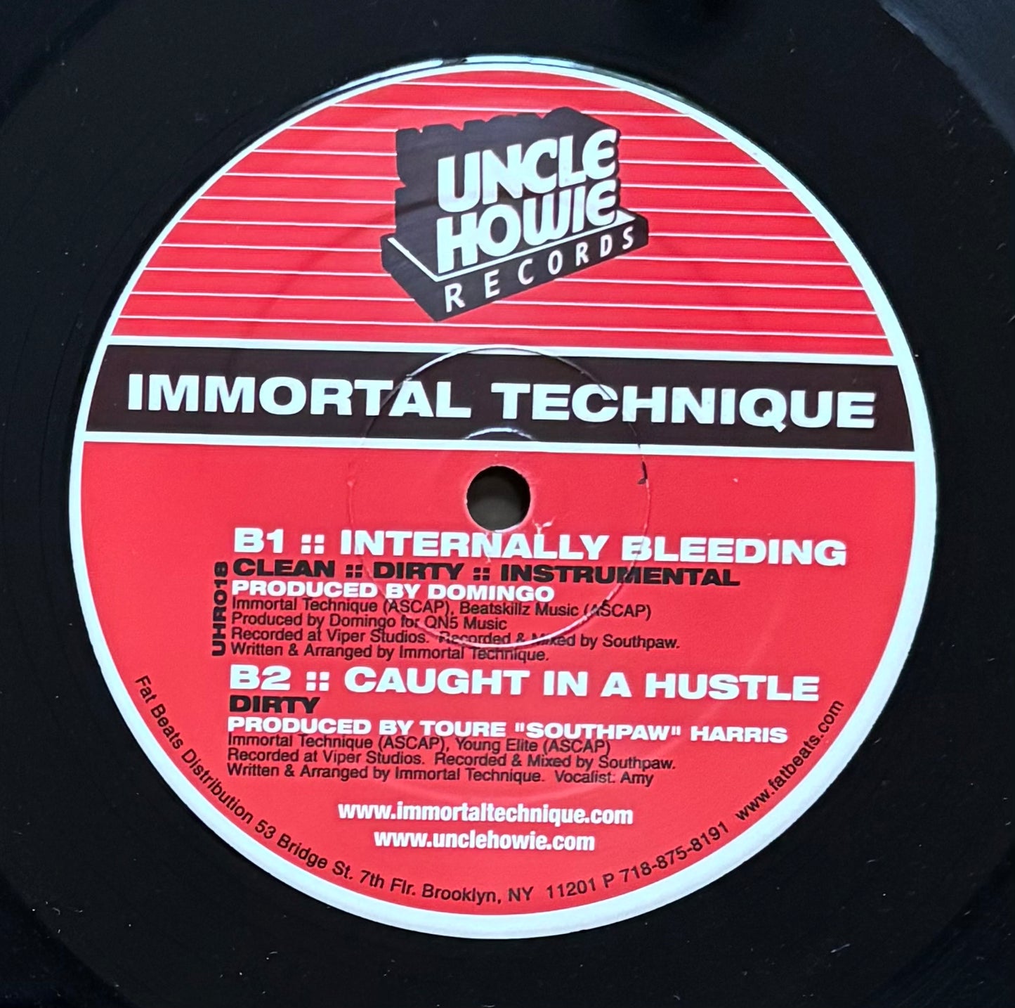 Immortal Technique – The Point Of No Return / Internally Bleeding / Caught In A Hustle (2004)