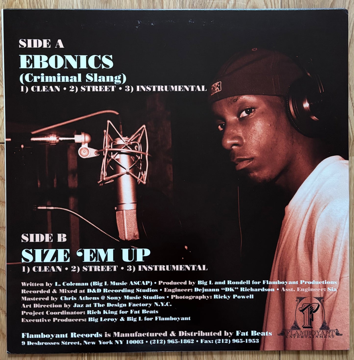 Big L – Ebonics / Size 'Em Up (1998)