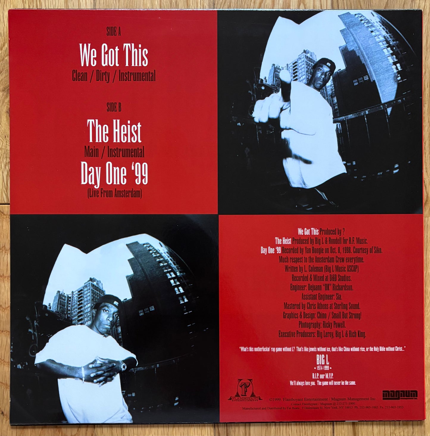 Big L – We Got This / The Heist / Day One '99 (1999)