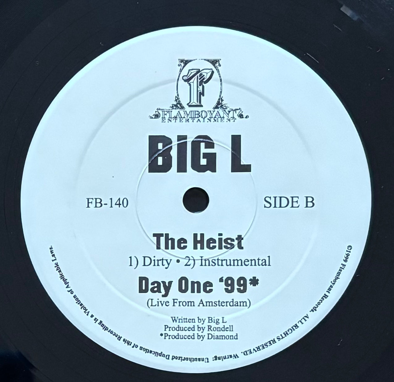 Big L – We Got This / The Heist / Day One '99 (1999)