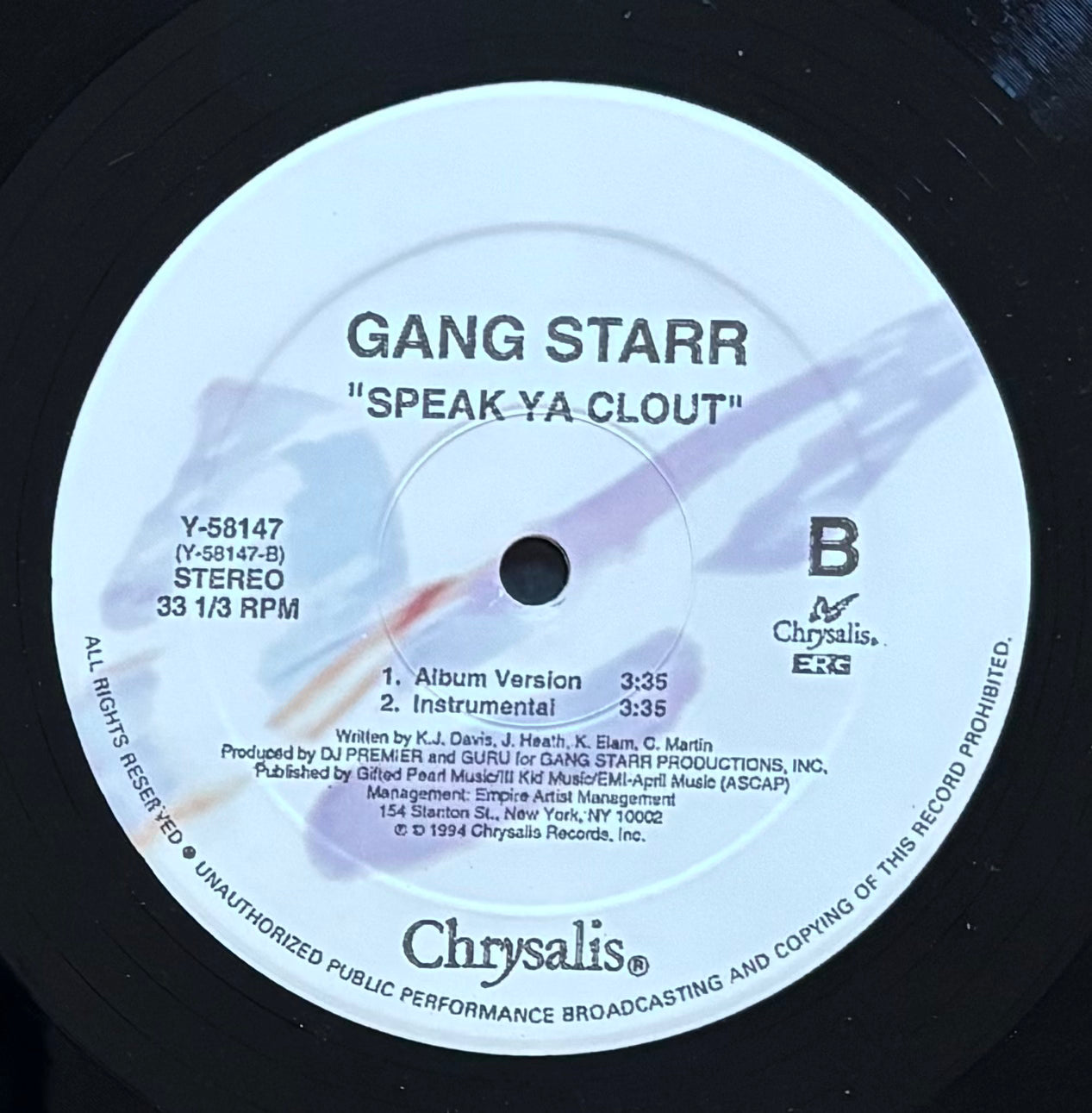 Gang Starr – Code Of The Streets (1994)