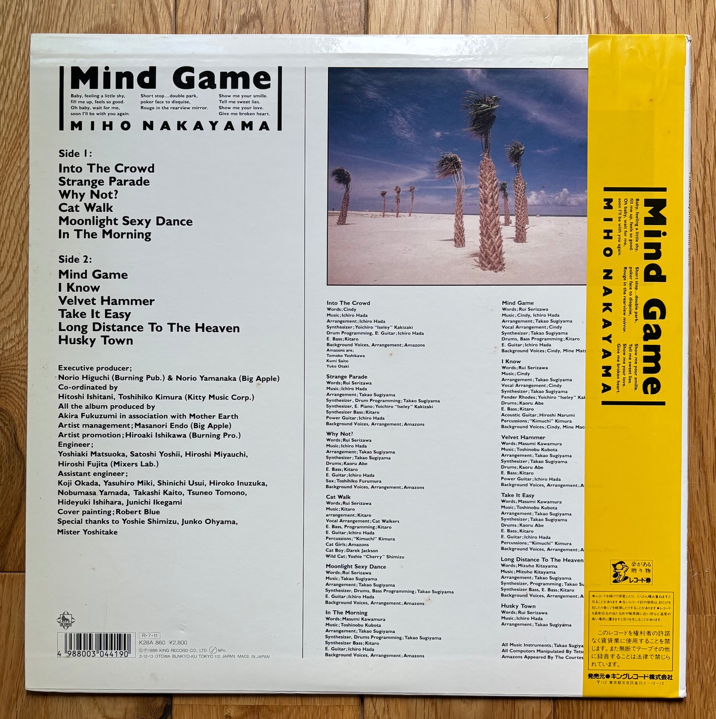 Miho Nakayama "Mind Game" (1988)