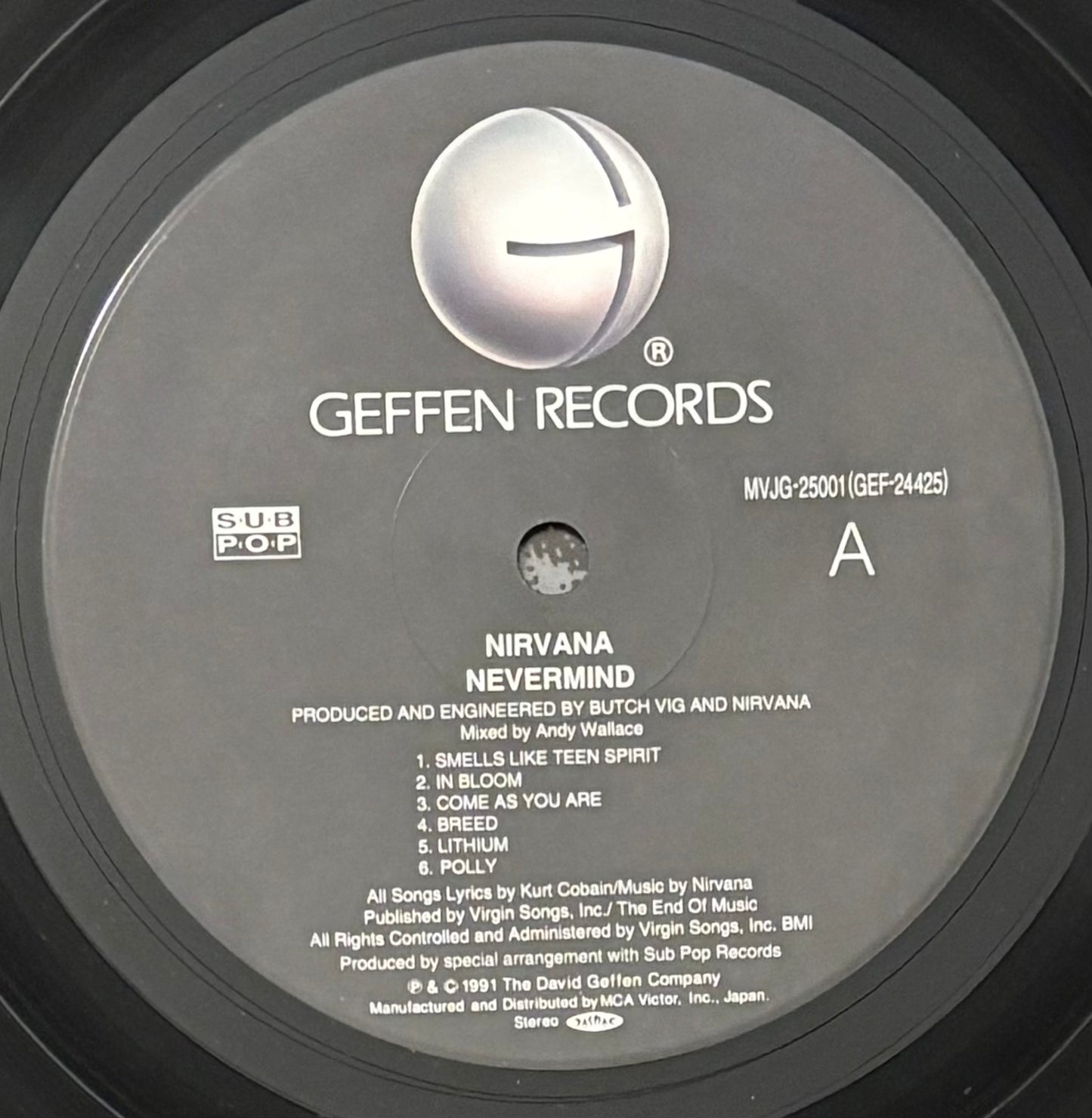 Nirvana – Nevermind (1996) Japanese Reissue - Has A Condition Issue