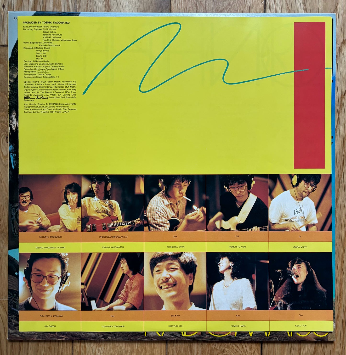 Toshiki Kadomatsu “On The City Shore” (1983) First Press