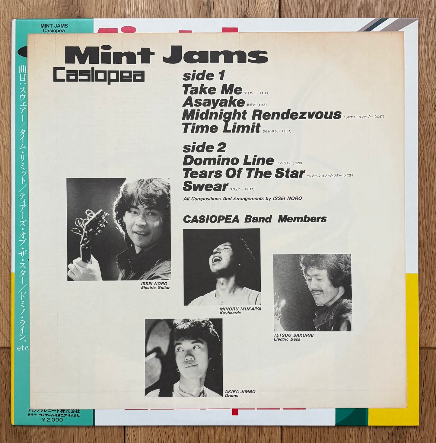 Casiopea “Mint Jams” (1982) 1st Press