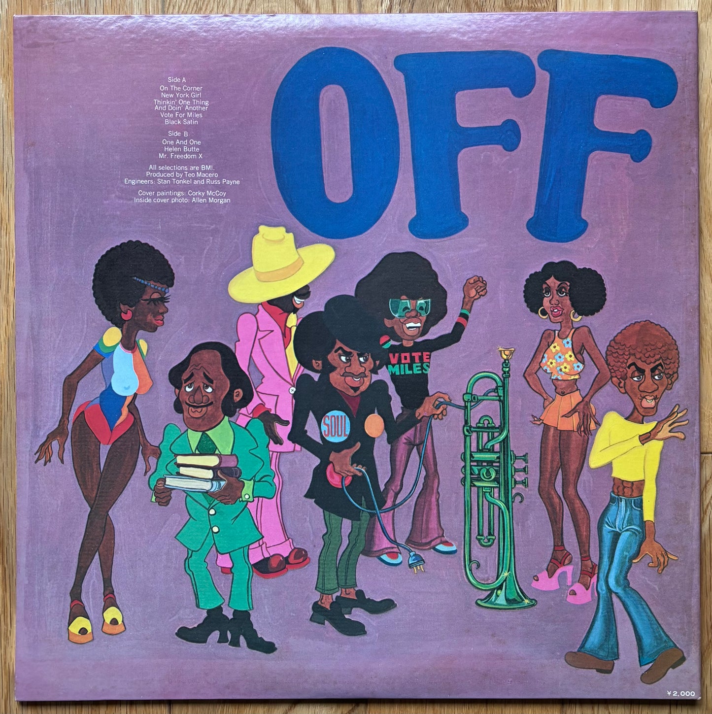 Miles Davis – On The Corner (1972) First Japanese Press