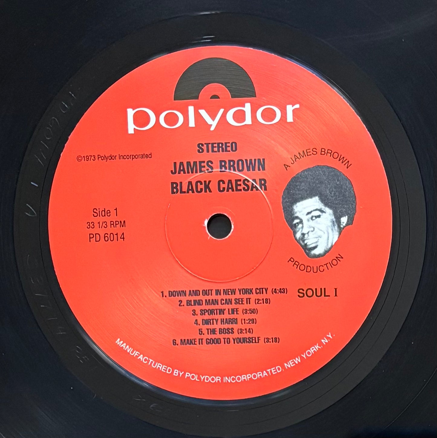 James Brown "Black Caesar" (US Reissue)