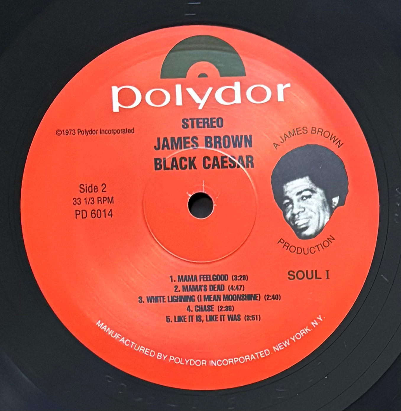 James Brown "Black Caesar" (US Reissue)