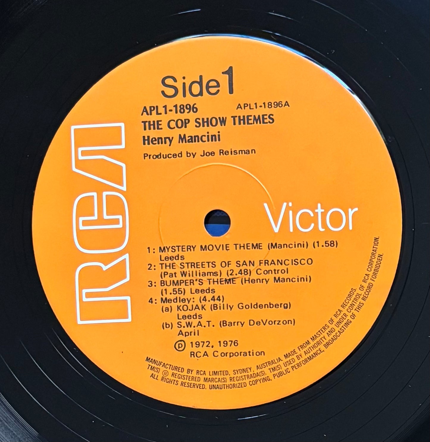 Henry Mancini "The Cop Show Themes" (1976)