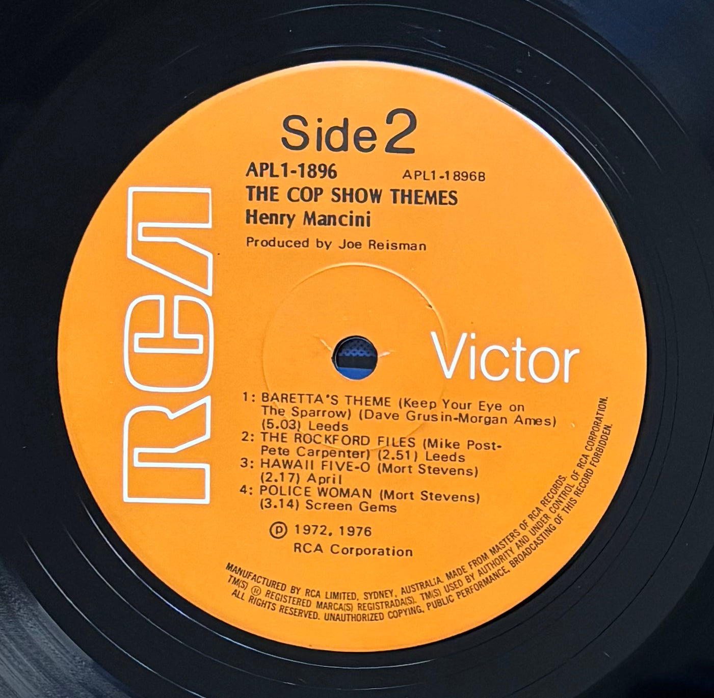 Henry Mancini "The Cop Show Themes" (1976)