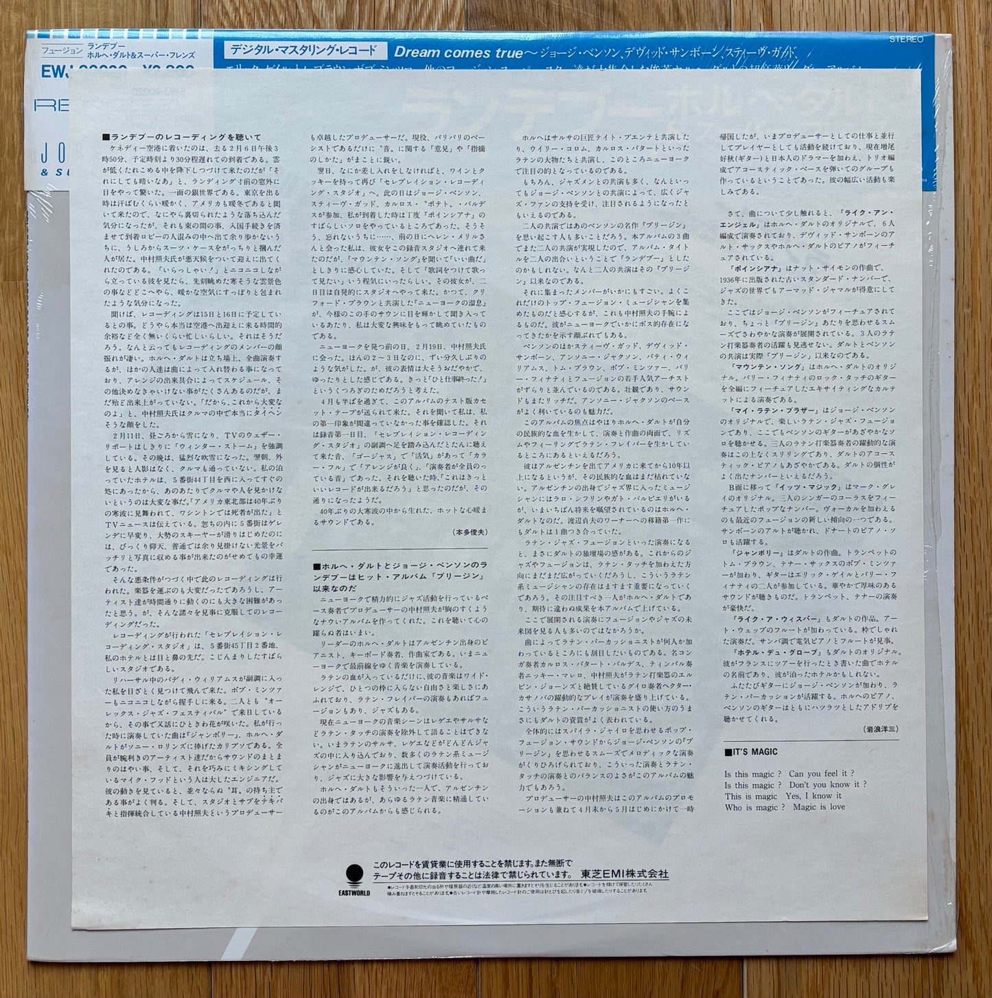 Jorge Dalto & Super Friends “Rendez-Vous” (1983)