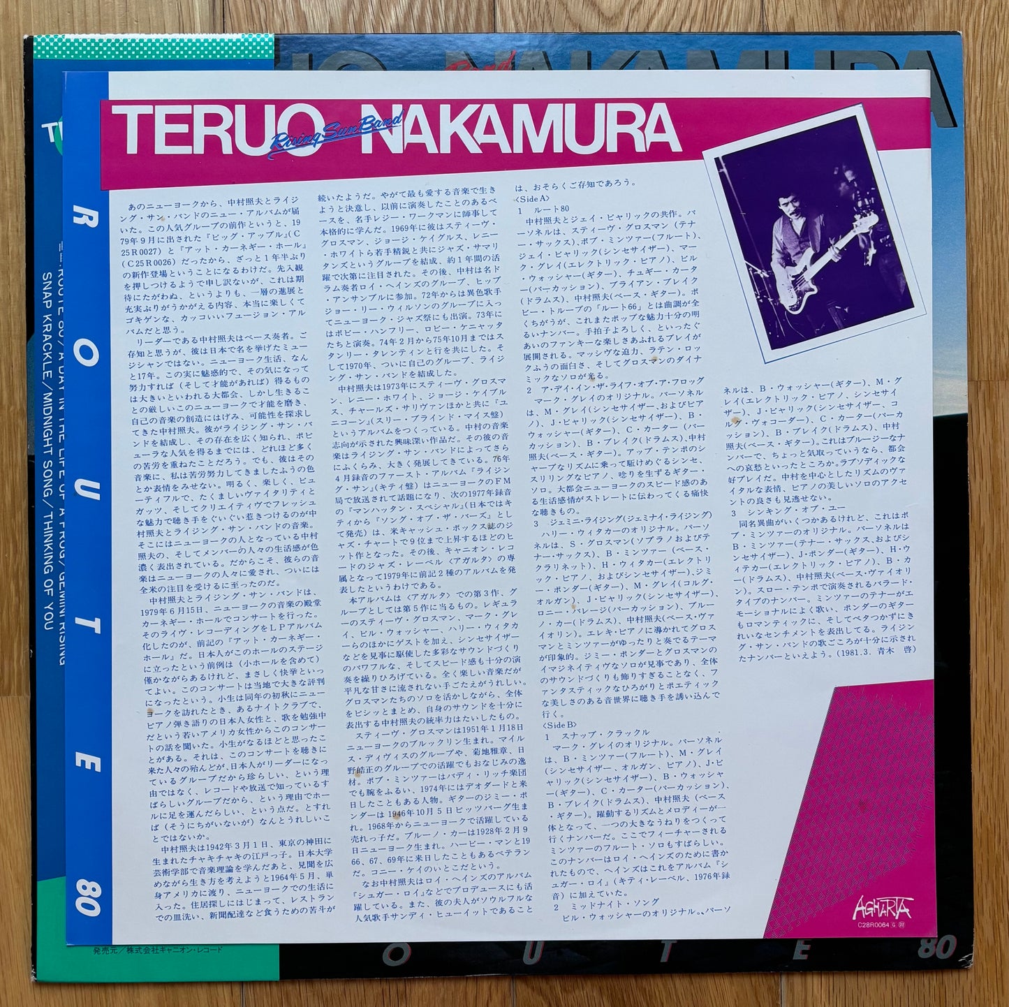 Teruo Nakamura Rising Sun Band "Route 80" (1981)
