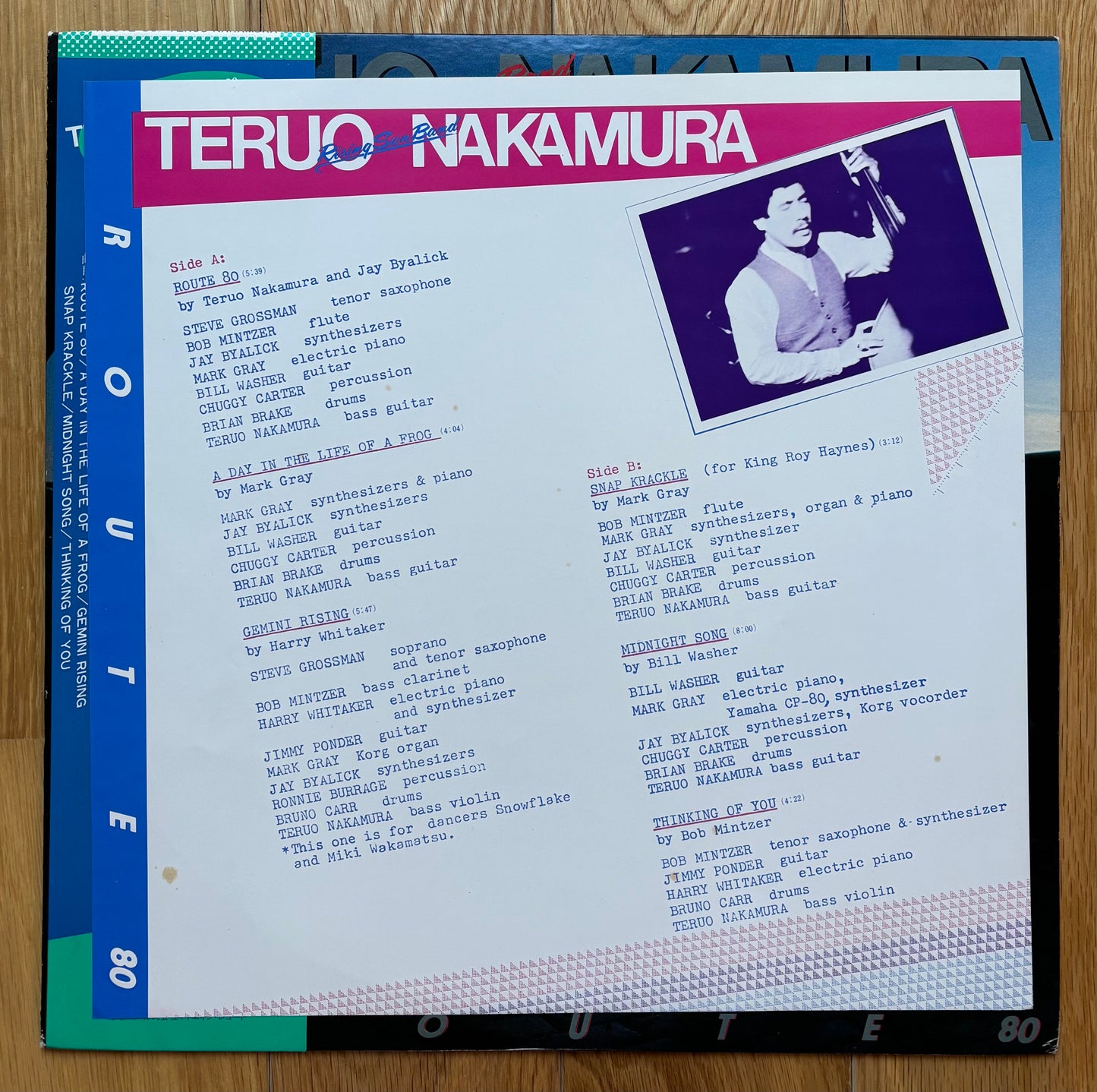 Teruo Nakamura Rising Sun Band "Route 80" (1981)