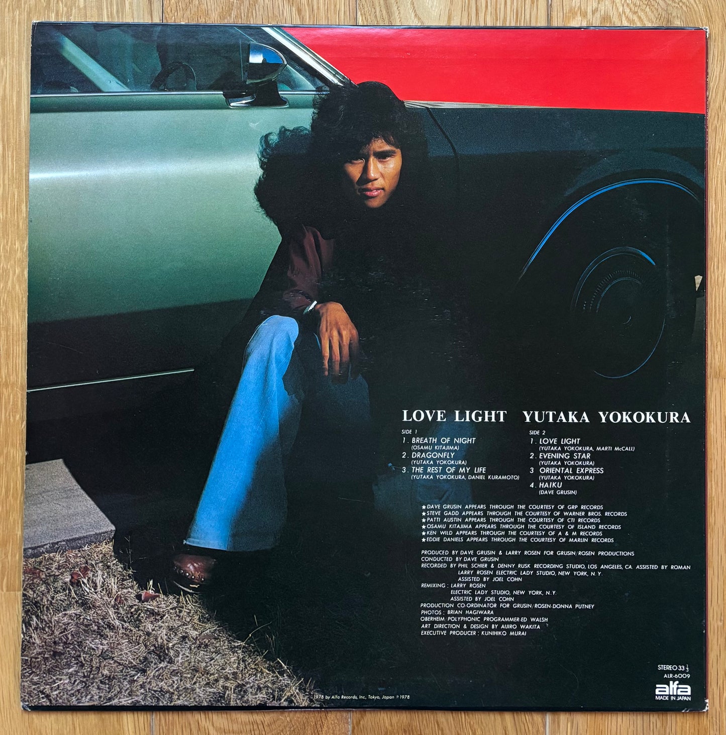 Yutaka Yokokura "Love Light" (1980) 1st Japanese Press