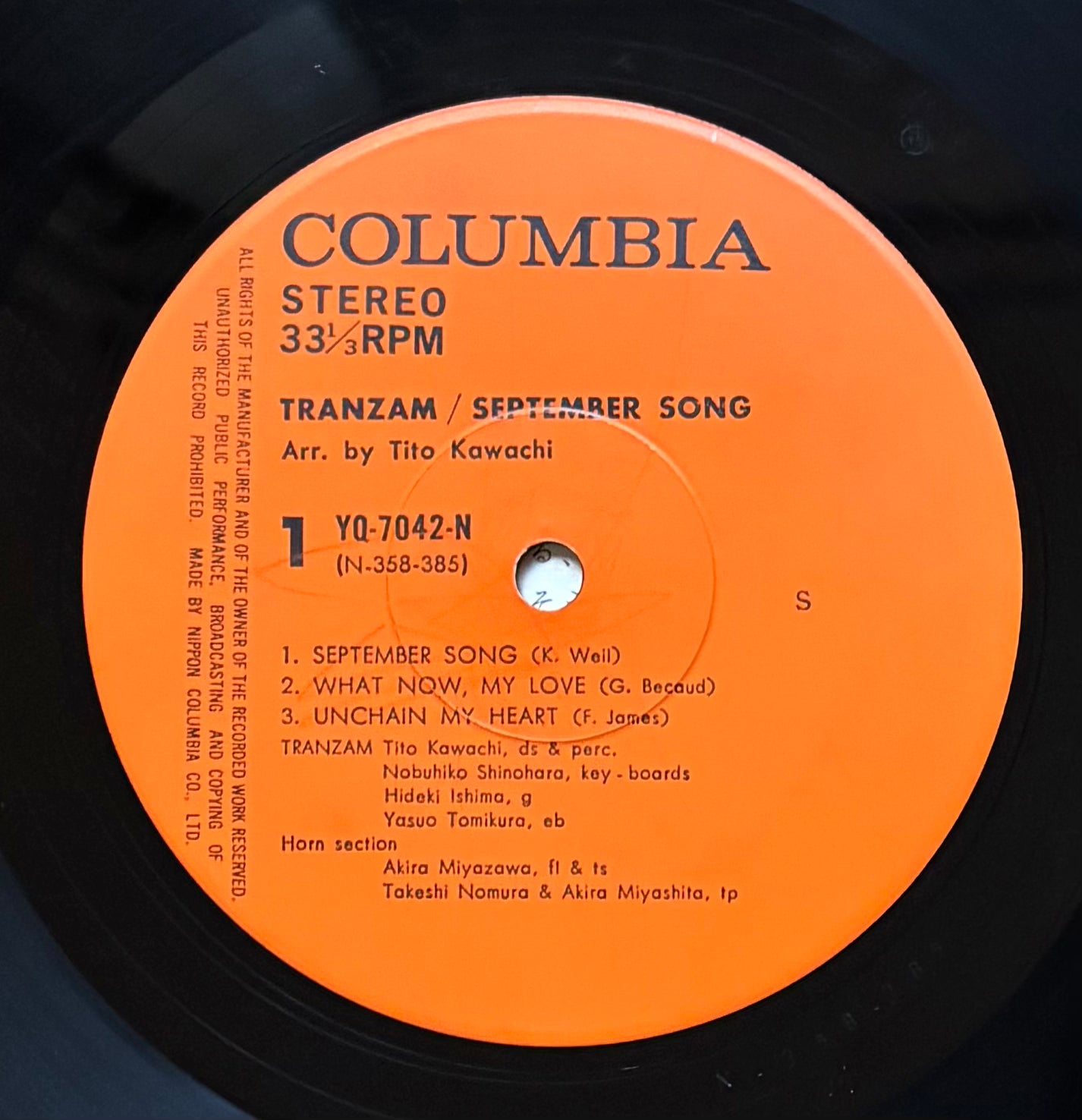 Tranzam "Funky Steps Two" (1976) Reissue