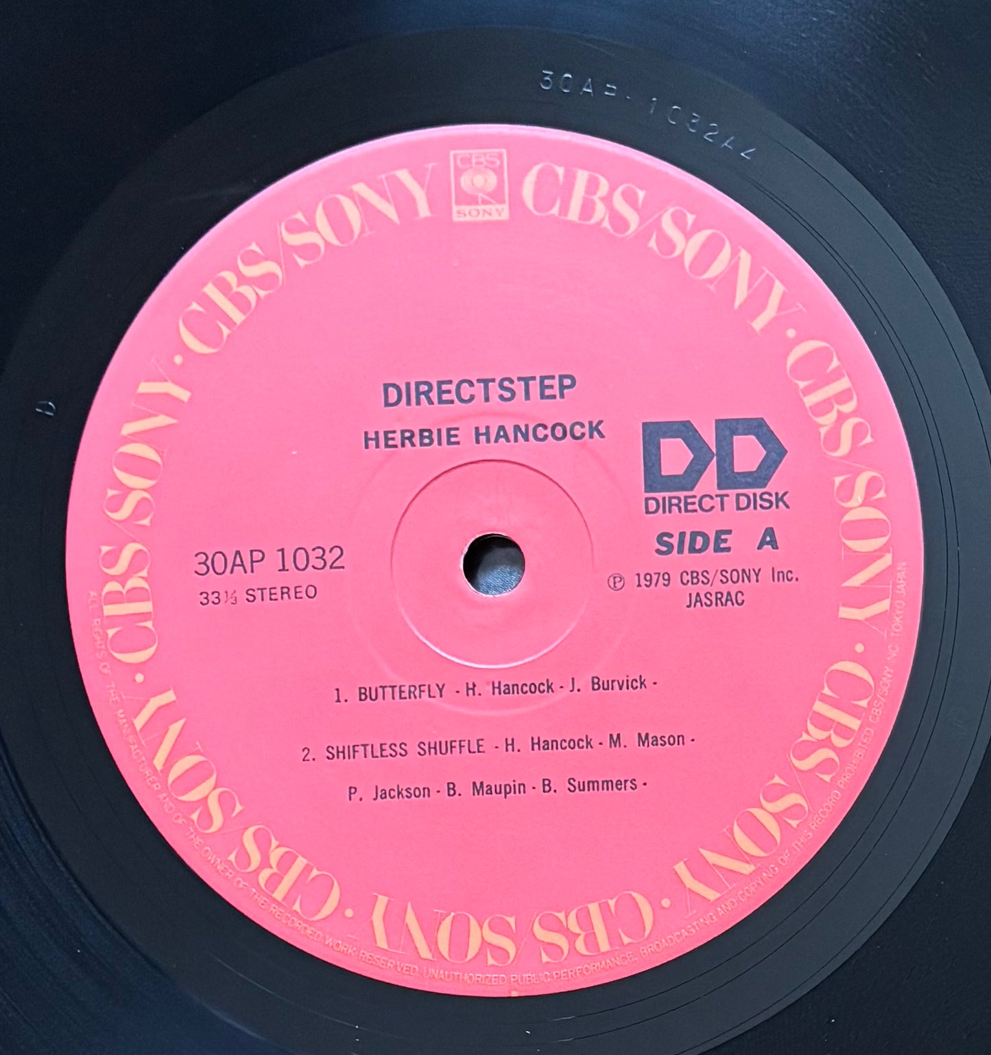 Herbie Hancock “Directstep” (1979)  First Japanese press