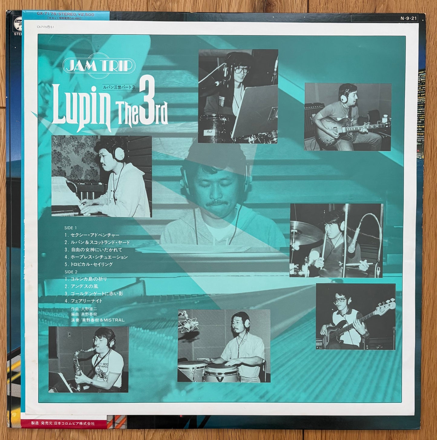 Haruki Mino & Mistral (arranged by Yuji Ohno) “Lupin The 3rd Part III” (1984)