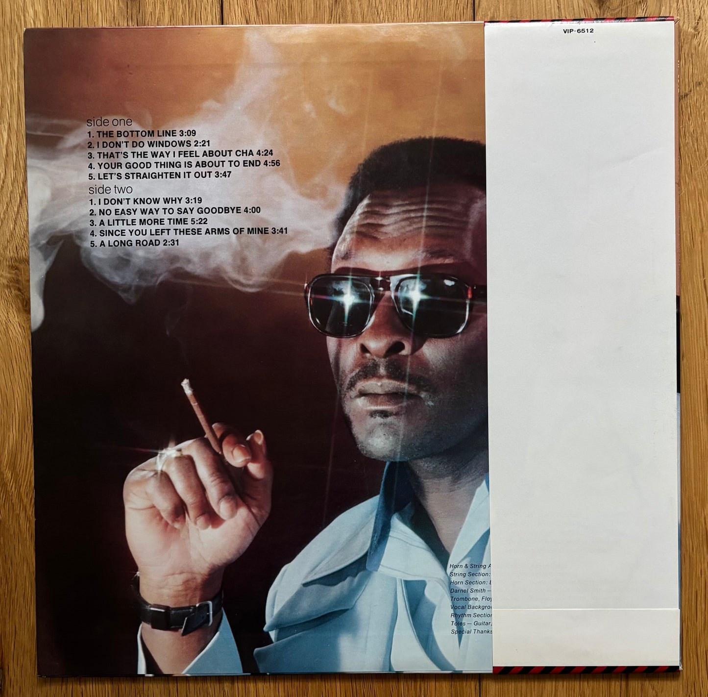 O.V. Wright “The Bottom Line” (1978) Japanese press