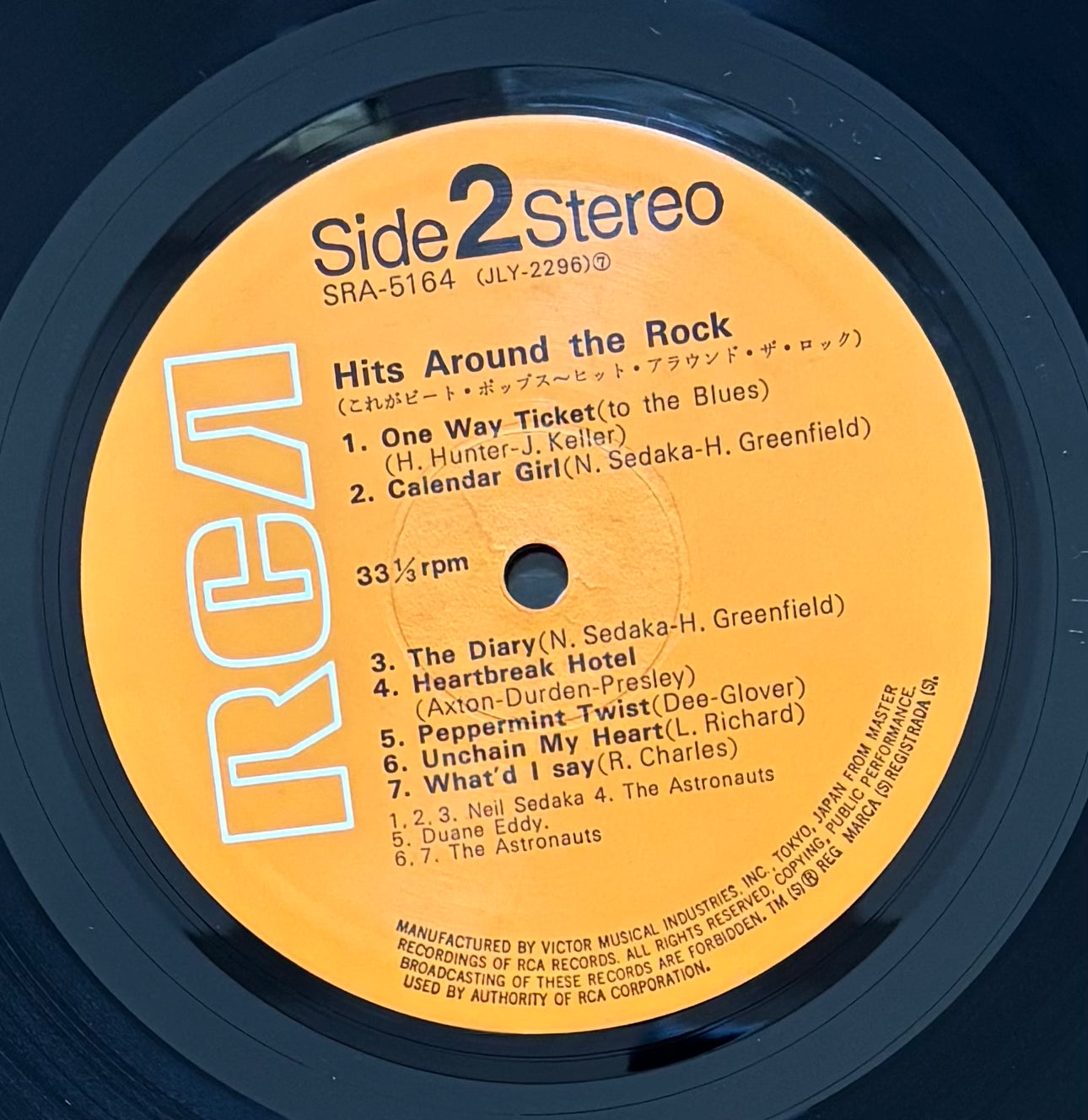 Hits Around The Rock (19??)