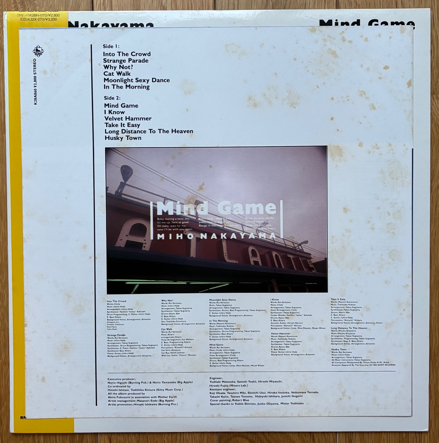 Miho Nakayama “Mind Game” (1988) First Press