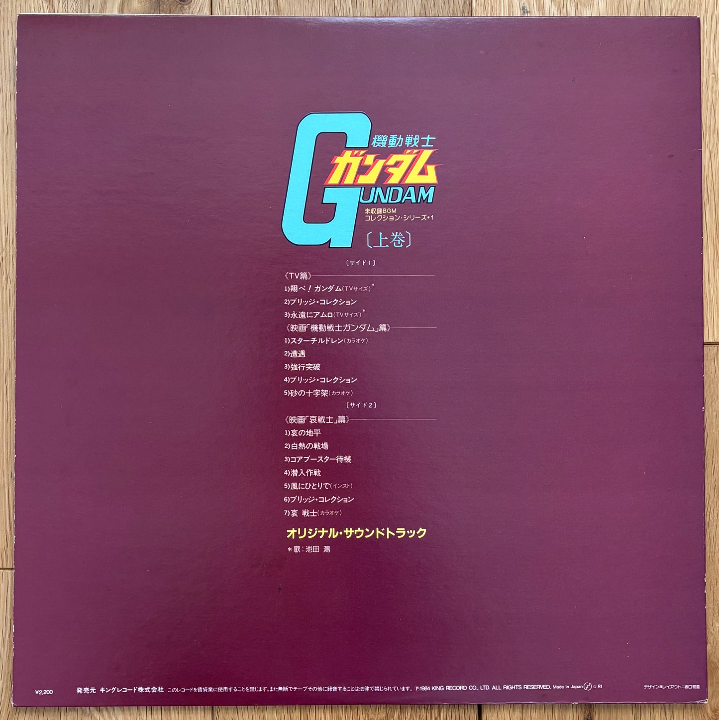 Mobile Suit Gundam BGM series 1 (1984)