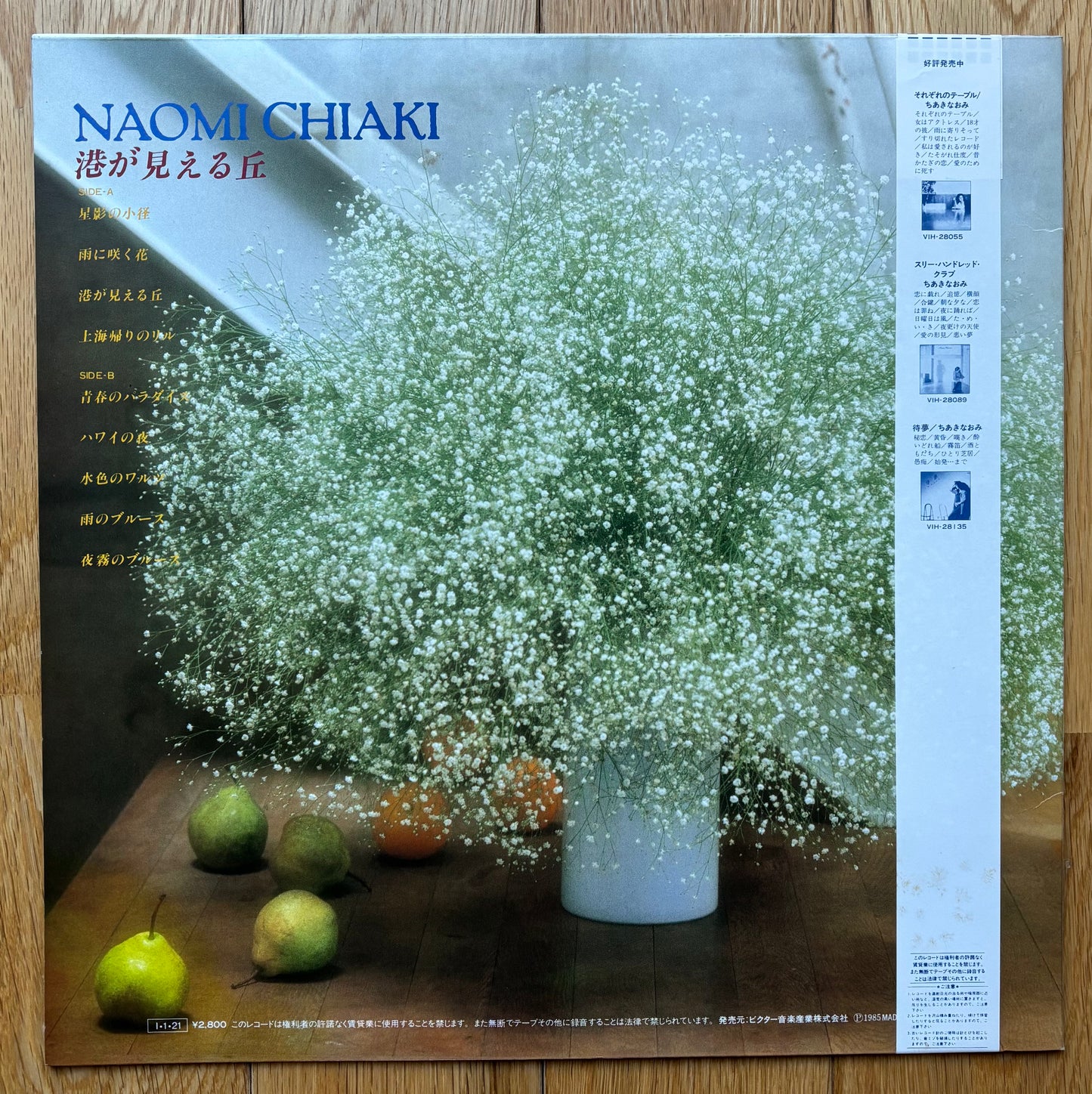 Naomi Chiaki “港が見える丘“ (1985)