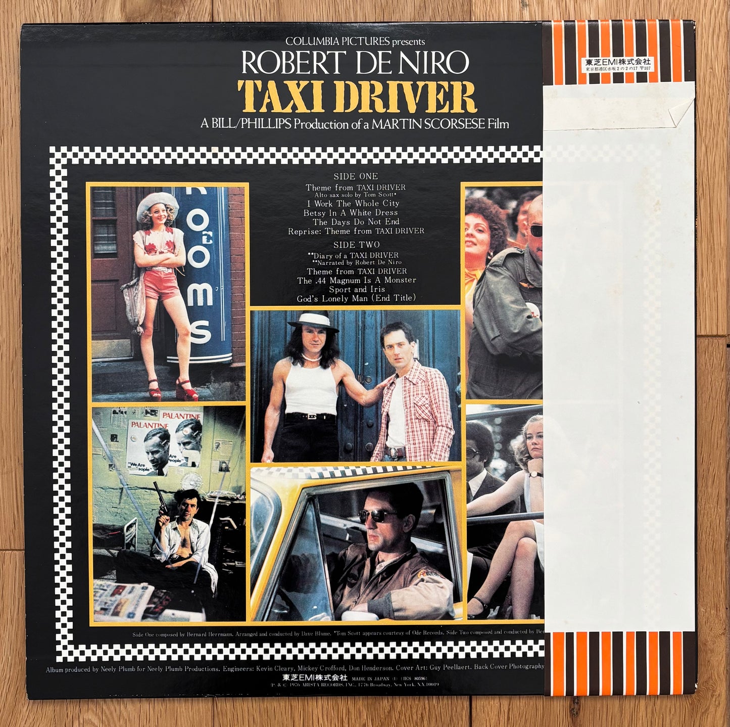 Bernard Hermann “Taxi Driver” (1980) Japanese Press