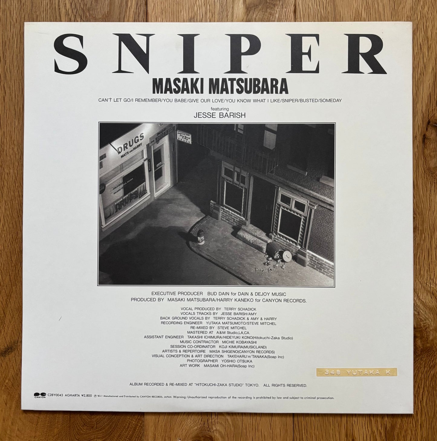 Masaki Matsubara “Sniper” (1983)