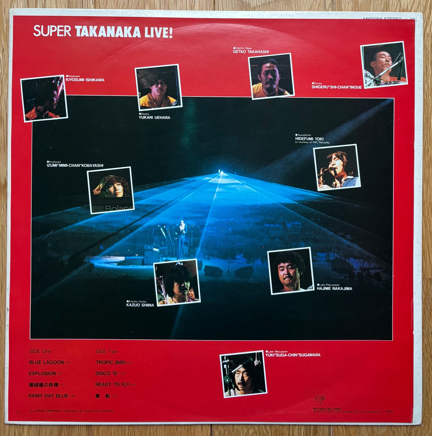 Masayoshi Takanaka “Super Live” (1980) First Press