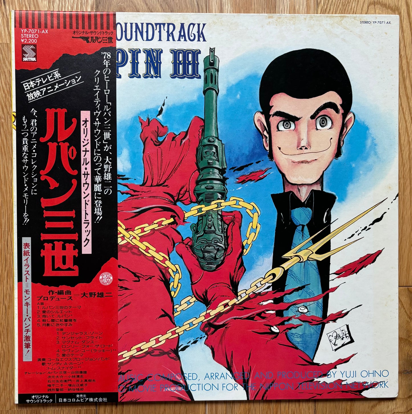 Yuji Ohno (You & The Explosion Band) “Lupin The 3rd” OST (1978)