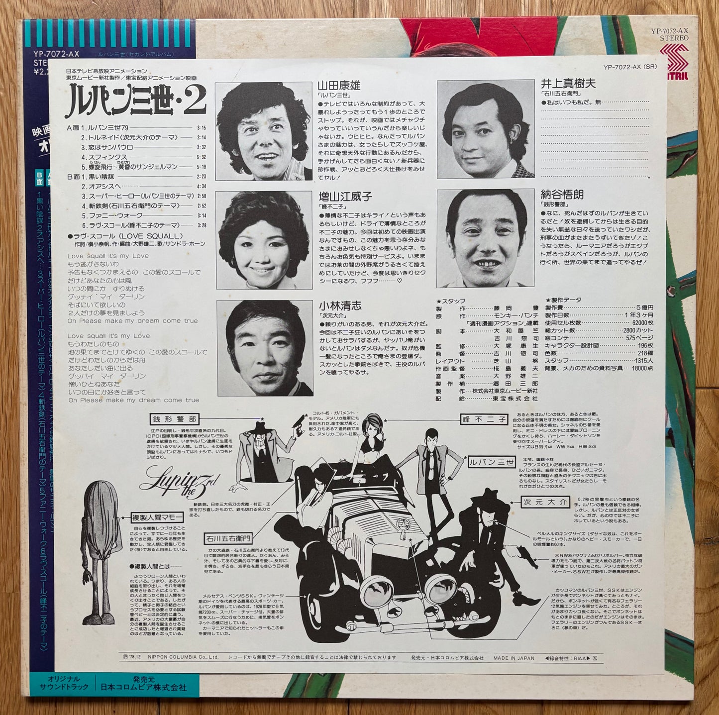 Lupin The 3rd Part 2 OST (1978)