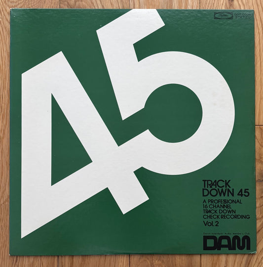 Akira Ishikawa & Count Buffalo “Track Down 45” (1976)