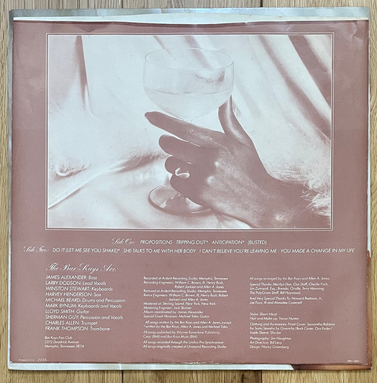 Bar-Kays "Propositions" (1982)